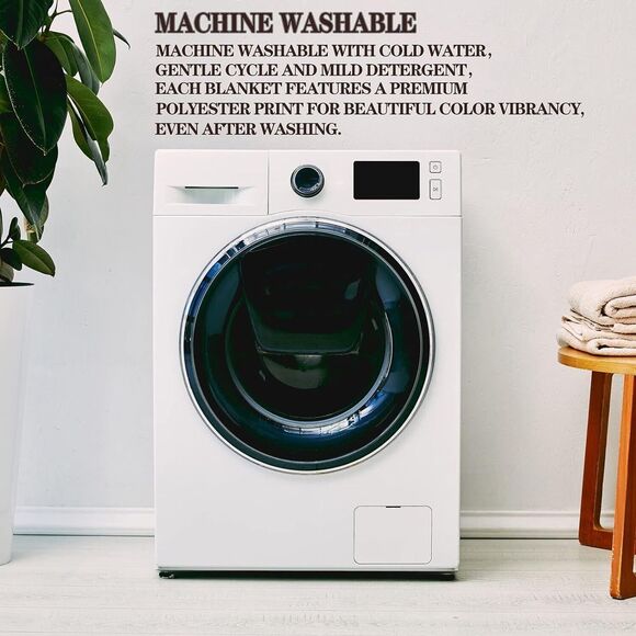 Throw Blanket Gift for Daughter, Birthday or Holiday- Blue n White, Pink NEW - Picture 6 of 9